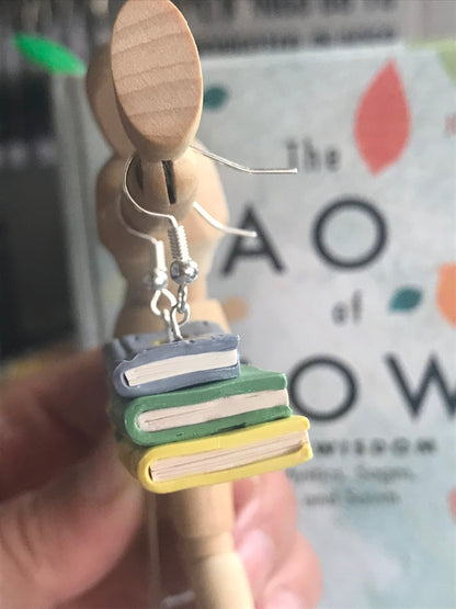 Book Earrings