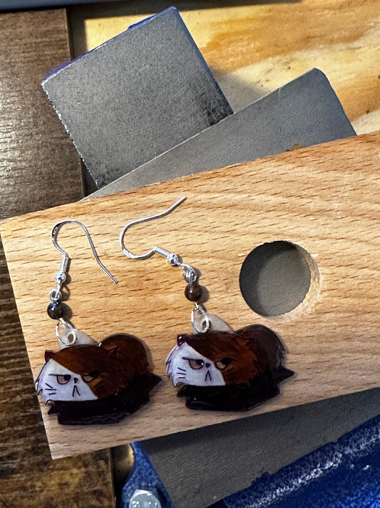 Grumpy Cat Earrings